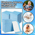 smilixin 100 Pack Pad,13 x18 Disposable Changing Pad,Baby Incontinence Changing Pads,High Absorbent Breathable