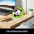 Set,Animal QISHOUTING Mini Panda Building Blocks with Flowers,Flowers Mini Building Micro Building Kits,Home Office