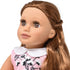 Gift Boutique 18 Inch Poseable Girl Doll with Fine Hair, Clothes, Shoes, Purse, Accessories, Princess Doll for Kids