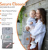 Diaper Bag Organizer - Tri-fold Wipes and Diaper Pouch for Travel and Diaper Bag Organization