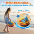 Cozycharm Set 2 2 2 6 Summer Beach Sand Toys for Toddlers, Portable Travel Beach Toys with Collapsible Buckets