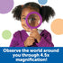 6 3+ Learning Resources Jumbo Magnifiers - Pieces, Ages Toddler Learning Toys, Exploration Toys for Kids, Magnifiers