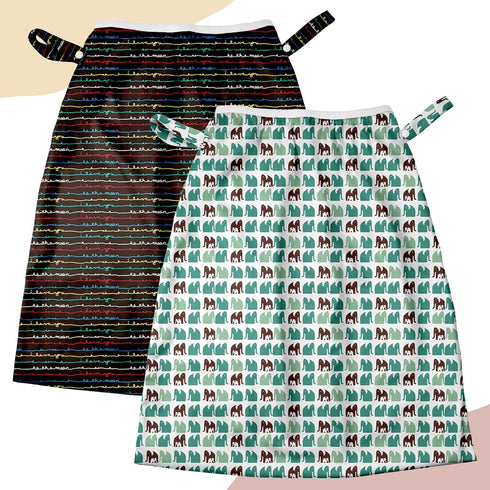 Mama Koala Pail Liner for Cloth Diapers, Reusable and Washable Waterproof Pail