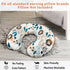 SWESEN Nursing Pillow Cover, Lion Breastfeeding Pillows Covers, Snug Fits Nursing Pillow Slipcovers for Boys Girls
