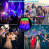 100 + 2 Pack Foam Glow Sticks Bulk Party Pack, Light Up Foam Sticks for Raves, Camping, Wedding, 3 Flashing Modes