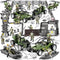 JASSKKBO 87-in-1 Army Men Toys Sets for Boys 4-7 8-12 , Military Base/Truck/Helicopter/Kayak