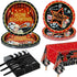 Movie Night Party Supplies for 20 Guests, Disposable Tableware Set with Now Showing Plates and Napkins