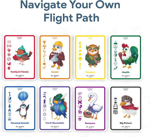 Flight Path Card Deck - Dr. Bird's Cards for Personal Growth, Mindfulness, and Self-Love