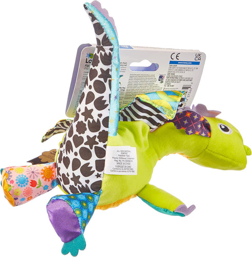 Lamaze Clip On Car Seat and Stroller Toy - Flip Flap Dragon, Sensory Toys for Babies, Travel Toys