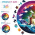 500 16.5x16.5 Reouinty Puzzles for Adults Piece, Life Tree Rainbow Waterfall Jigsaw Puzzles, Natural Puzzle Unique
