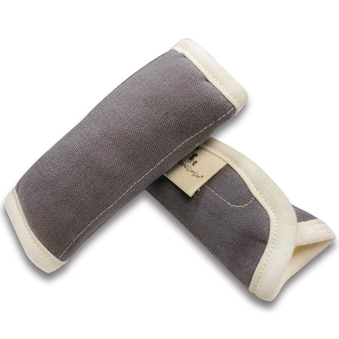 DorDor & GorGor Organic Baby Seat Belt Cushion, Extra Plush, 100% Cotton