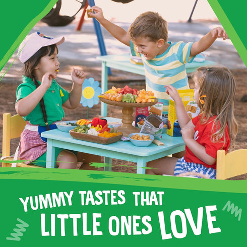 8 0.32 (Pack 4) Earth's Best Organic Melty Hoops, Bite-Sized Snacks for Babies Months and Up, Spring Veggie, Ounce