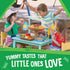 8 0.32 (Pack 4) Earth's Best Organic Melty Hoops, Bite-Sized Snacks for Babies Months and Up, Spring Veggie, Ounce