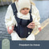 3 1 33lbs L296 Dreambaby Manhattan Adjustable in Position Baby Carrier - IHDI Approved Hip Healthy - Newborns Toddlers