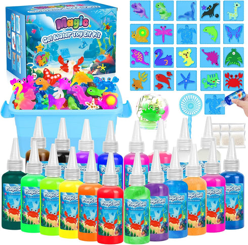CL FUN Magic Gel Water Toy Elf: 20 Aqua Squishy Maker DIY