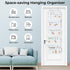 Closet 5-Tier Clastyle Animals Over the Door Organizer Star Nursery Hanging Storage Organizer for Kids Clothes Diaper