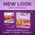 0.67 oz (Pack 48) Plum Organics Mighty Snack Bars - Strawberry - Bars of - Organic Fruit and Vegetable Toddler Food