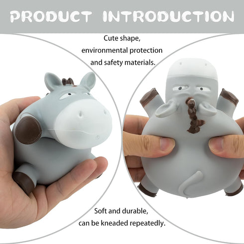 Trending Stretchy Donkey - Fun Stress Relief Toy for All Ages