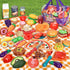 78Pc LAUGIGLE Pretend Play Food for Kids Kitchen, Cutting Toy Food with Storage Bag