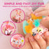 Set 3 6 7 8 9 Klever Kits DIY Plush Keychain Making Craft, DIY Arts & Craft with Models, Create Your Own Stuffed