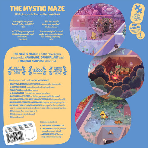 1000-Piece The Mystic Maze Jigsaw Puzzle from The Magic Puzzle Company Series One