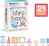 Set 110+ Playset 3+ PT03 PicassoTiles Magnetic Tiles Magnet Toys Building Blocks Construction with Pages IdeaBook STEM