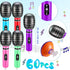 60 Pieces Inflatable Microphones Large Blow up Microphone Assorted Colors Inflatable Microphone Pretend Microphone