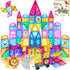 Jasonwell Magnetic Tiles Kids Magnetic Blocks 110PCS Building Sets 3D Magnet Toys