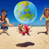32 Pack 16 Inch Inflatable Globe Bulk, Blow up Beach Ball for Classroom Teaching and Pool Party