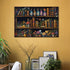 PICKFORU 1000 1000 Magic Bookshelf Puzzles for Adults Pieces, Vintage Book Wildflower Pages Jigsaw Puzzle Pieces, Plant