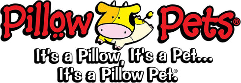 Pillow Pets Sweet Scented Strawberry Cow Plush Toy