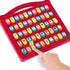 Battat French Alphabet Toy for Learning, 50 Pop-Up Flaps, Educational Toy for Toddlers 3 Years+, Alphabet Cache-Cache