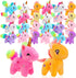 24 Pcs Mini Plush Unicorn Stuffed Animals, Unicorn Party Favors, DIY Plush Keychain for Birthday Wedding Gift