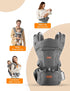 Summer Pack besrey Baby Carrier with Hip Seat Newborn to Toddler, Mesh Front Facing Infant Carrier, Baby Body Holder