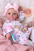 BABESIDE 18-Inch Reborn Baby Doll Girl Realistic Lifelike Bebe Reborn de Silicona