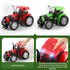 Set, 27" 2 3 4 5 6 Dwi Dowellin Farm Vehicle Toys Large Friction Powered Semi Truck with Tractors, Toy Cars