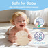 Xyndrella 5.9 Inch 3D Baby Announcement Sign with Pen, Wooden Hello World Newborn Sign for Hospital, Birth Announcement