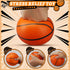 Mini Foam Basketball Replacement Ball for Indoor Basketball Hoop, Orange Soft Basketball Toy for Kids & Toddlers