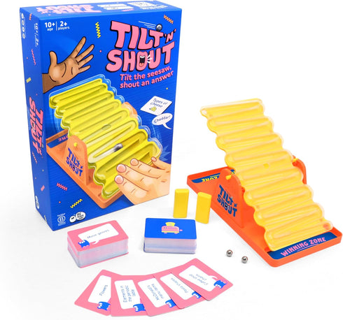 2024 Big Potato Tilt 'n' Shout: A Speedy Family Board Game for Adults and Kids | Best New Board Games