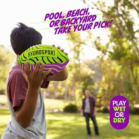 Water Football for Pool, Beach, and Lake, Waterproof Sports Toy for Kids Ages 8-12 for Family Games