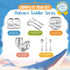 HaWare 12-Piece Kids Silverware, Stainless Steel Toddler Utensils Set, Includes 4 Spoons, 4 Forks, 4 Knives