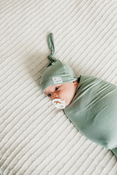 Copper Pearl Large Premium Knit Baby Swaddle Receiving Blanket Briar