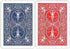 12 Decks Bicycle Pinochle Cards (6 Red / 6 Blue)