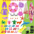 89Pcs Doll Clothes and Accessories for 12 Inch Boy Doll and 11.5 Inch Girl Doll, Seaside Wear Clothes and Shoes