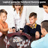 Rummy 6 Rummy Set |160 6 |1 (2-6 Smilejoy Cube Players Edition, Full Size Travel Game with Travel Portable Canvas