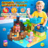 150PCS 3-5 4-8 5-7 8-12, Magnetic Blocks - Magnetic Building Blocks Magnet Toys for Kids Age Mine Magnet World Craft