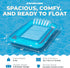 SWIMLINE 71" Swimming Suntan Tub, Classic Inflatable Tanning Lounge Float with Adjustable Pillow, Long - Outdoor