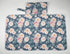 Portable Baby Diaper Changing Mat Pad, Foldable Washable Waterproof Play Mat, 30"x18.5" for Girls (Flowers)