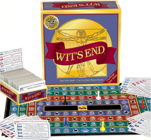 Wit's End - A Mind Challenging Trivia and Brain-Teasing Game for Adults & Family