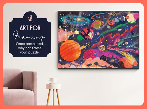 1000 1000 1000 28x20 inches Elena Essex Puzzles for Adults Pieces - Outer Space, Piece Puzzle for Adults, Jigsaw